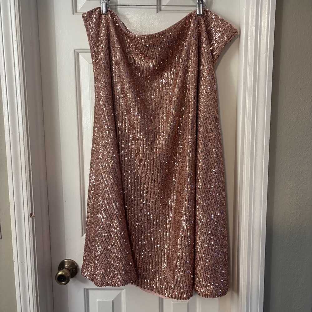 Sparkling Sequin skirt